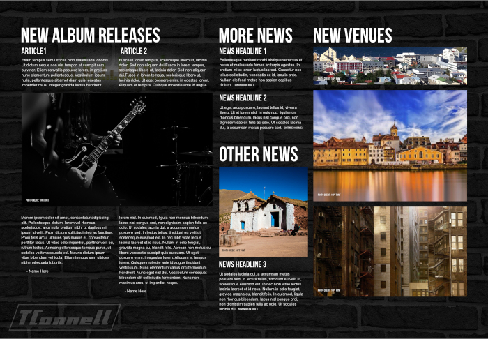 graphic design layout 1